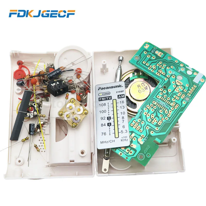 CF210SP AM/FM стерео радио комплект DIY электронная сборка комплект для ученика июля Прямая поставка