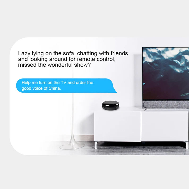 WiFi IR Voice Smart Home Remote Control TV Air Conditioner for iOS Android System B88 | Электроника