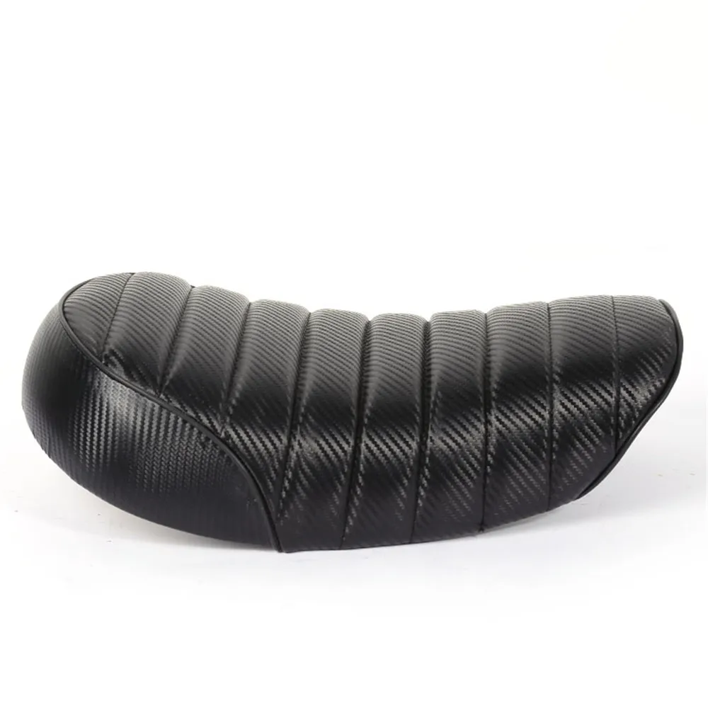 Чехол в винтажном стиле мягкое черное сиденье для гоночного мотоцикла Honda