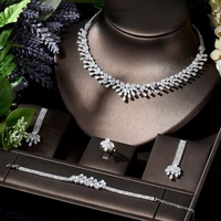 hibride hot sale african 4pcs bridal jewelry sets new fashion dubai jewelry set for women wedding party accessories design n 126