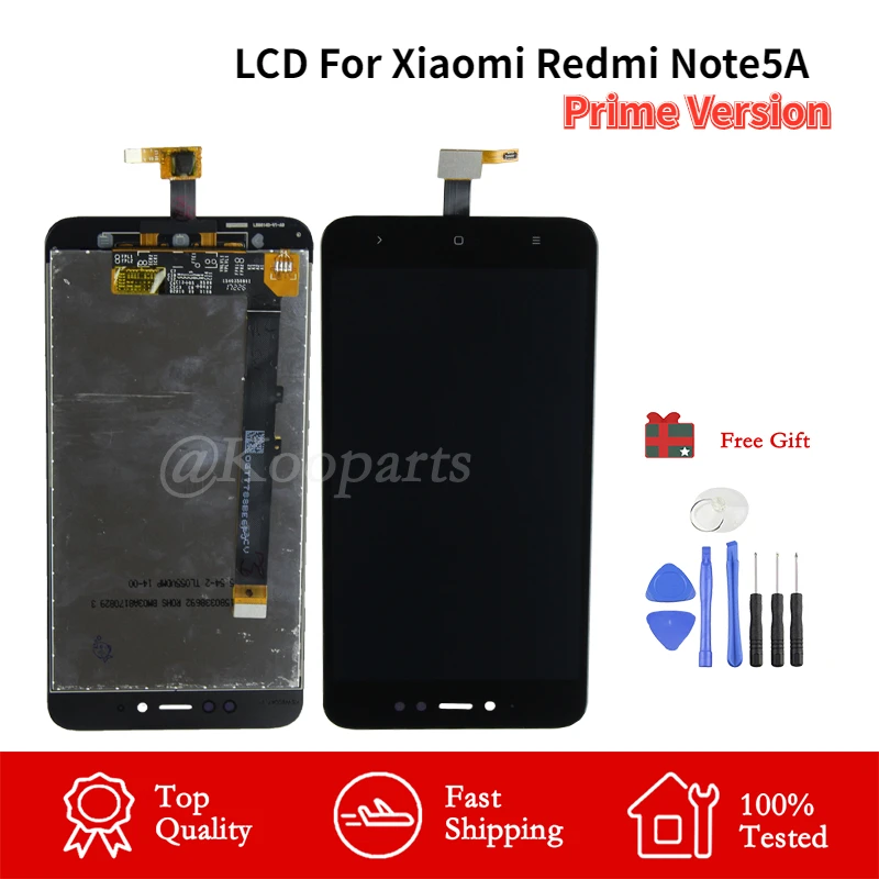 

for Xiaomi Redmi Note 5A Note5A LCD Display with touch Digitizer Assembly with frame Replacement Prime Version Standard version