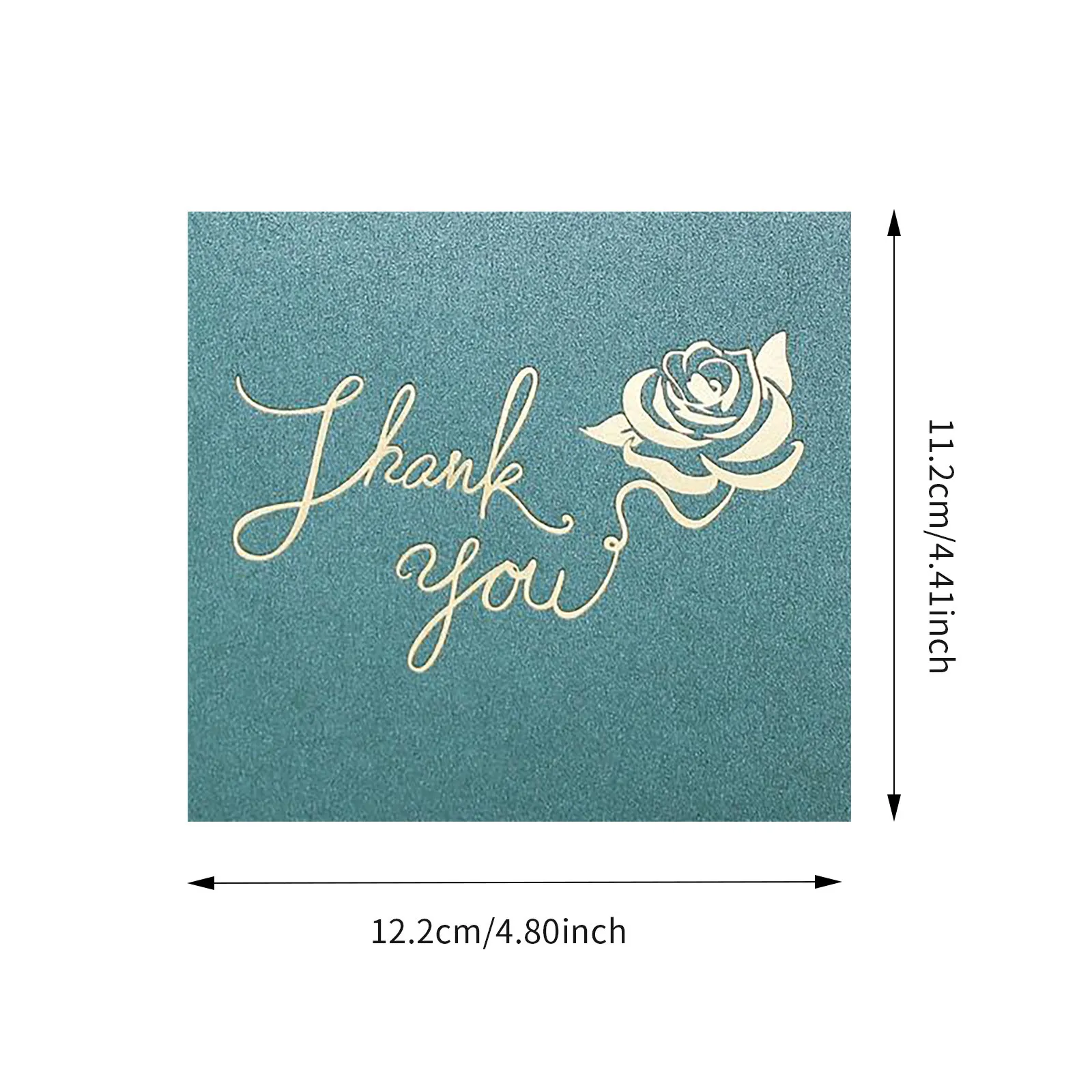 

Birthday Wish Creative Folding Card Mother's Day With Envelope Card