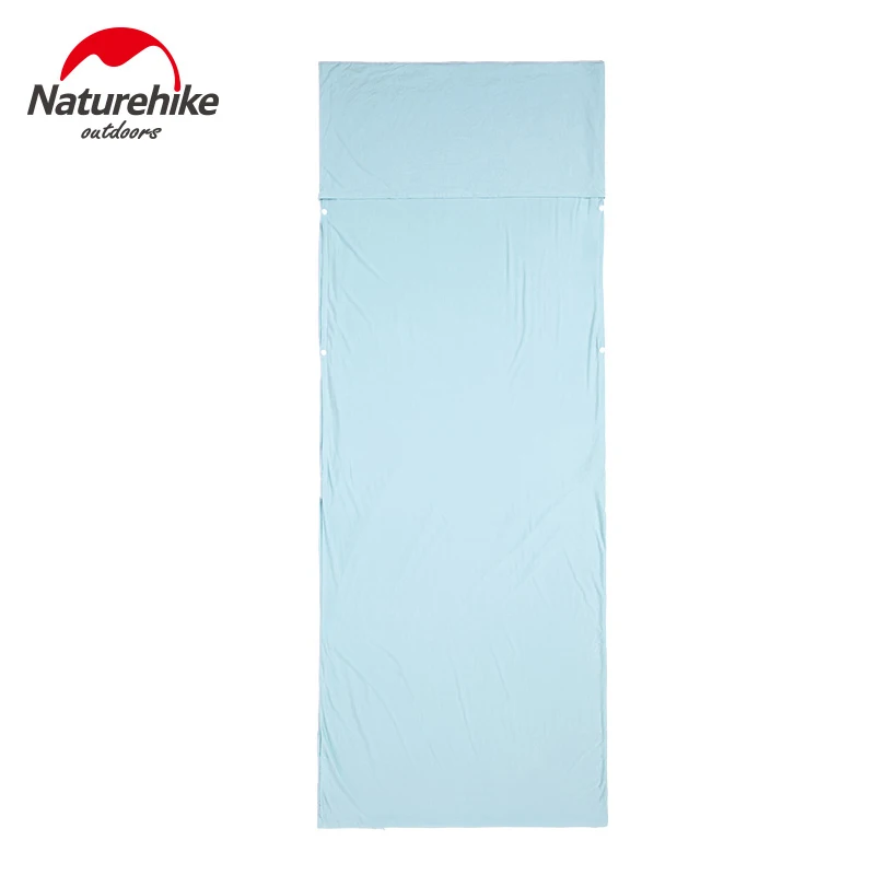 Туристический простынь NatureHike для детей и взрослых легкий компактный спальный