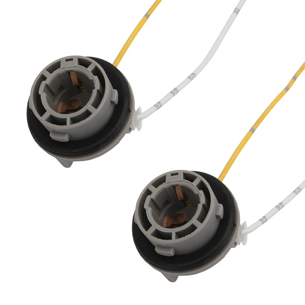 1156-150 degree Senzeal BAU15S/PY21W лампы 1156-150 градусов адаптер гнезд ABS+ медный провод 2 шт легко DIY установка подходит для внутреннего освещения - Цвет: 1156-150 degree