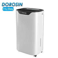dorosin household dehumidifier dryer 11lday electric moisture absorber wifi remote intelligent control with 2 5l water tank