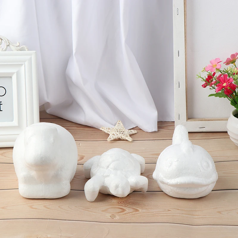 1 шт. 12 см милые животные пена роза медведь форма сделай сам Искусственный цветок