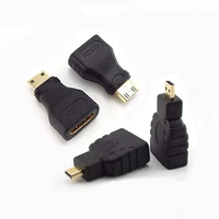male to female converter mini hdmi compatible connector for hdtv 1080p hd tv camcorder micro extension cable adapter