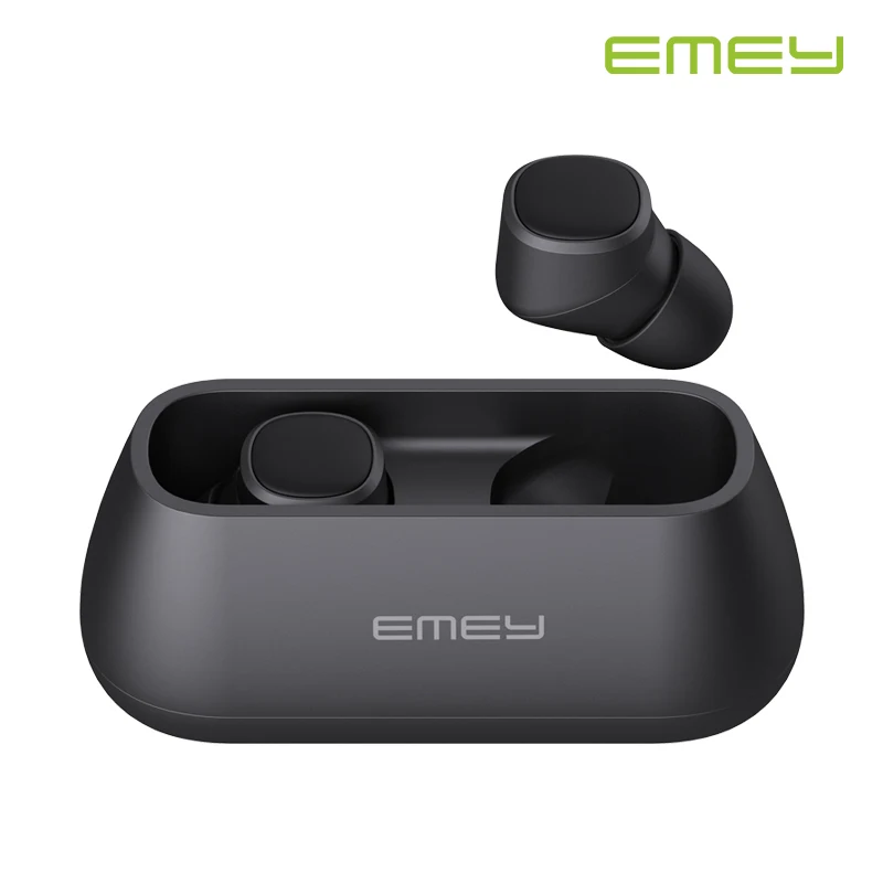 TWS стереонаушники EMEY с поддержкой Bluetooth T1 и двойным микрофоном|Наушники