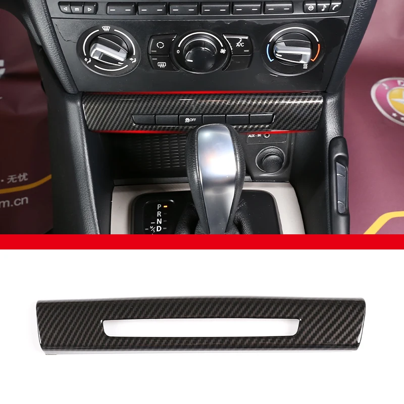 

For BMW E84 X1 2013-2015 Car Central Control Driving Assistance Pattern Switch Frame Decoration Cover Auto Interior Accessories