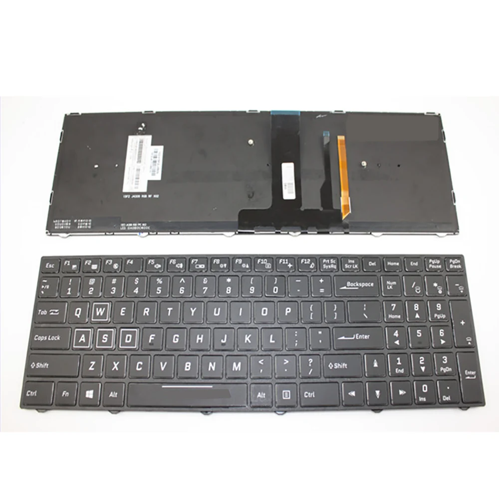 Clevo NH50ADS Keyboard MediaOne Keyboard with TouchPad USB Fullsize Keyboard PC Wireless TrackPad for Clevo NH50ADS BoxWave Jet Black 