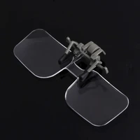 aneng 2x glasses style magnifier magnifying glass with clip for reading