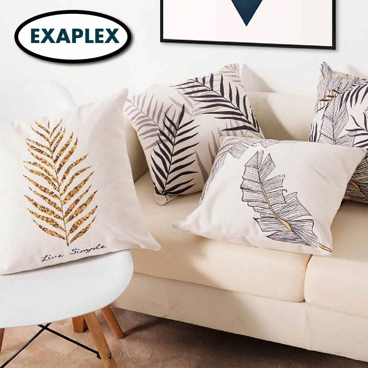 Двусторонняя диванная подушка хлопковое постельное бельё смесь мультяшных