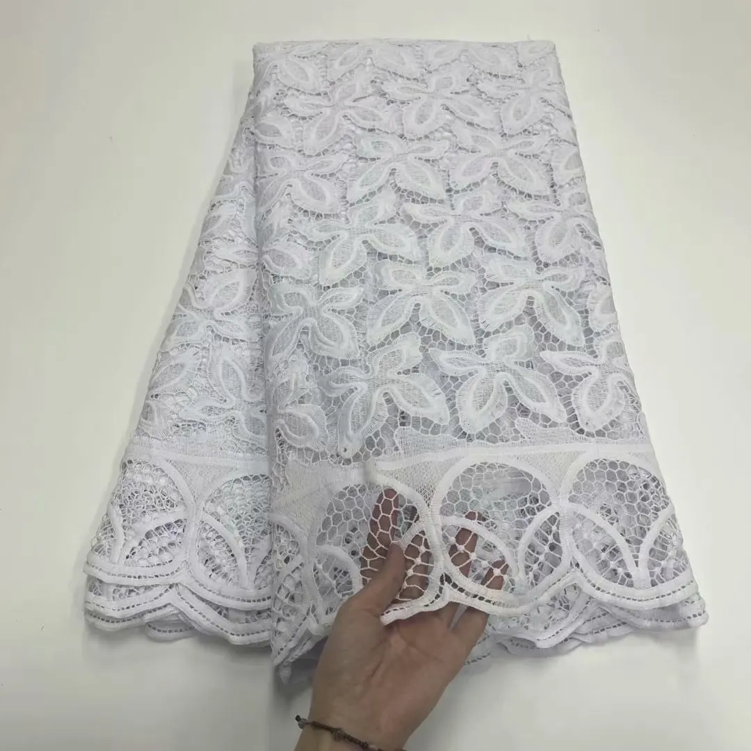 Нигерийская кружевная ткань желтая гипюровая 2019 швейцарская вуаль кружева в