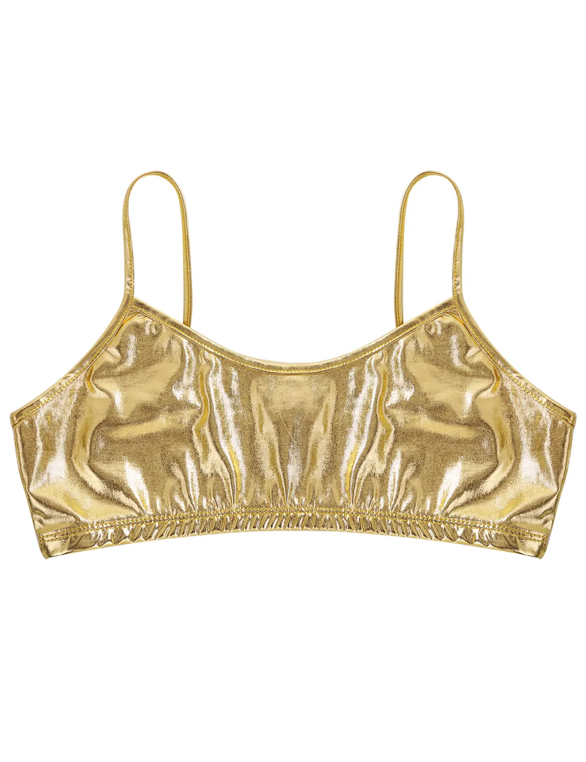 Женский Блестящий жилет-бюстье с голографическим рисунком летний пикантный