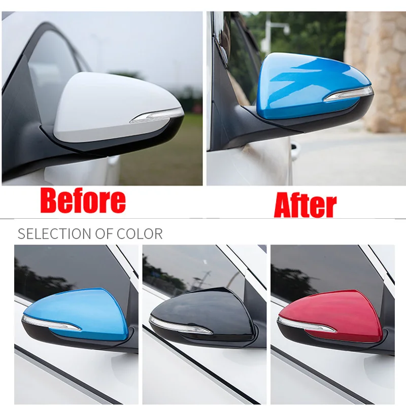 Наклейка на боковое зеркало заднего вида для стайлинга автомобиля аксессуары