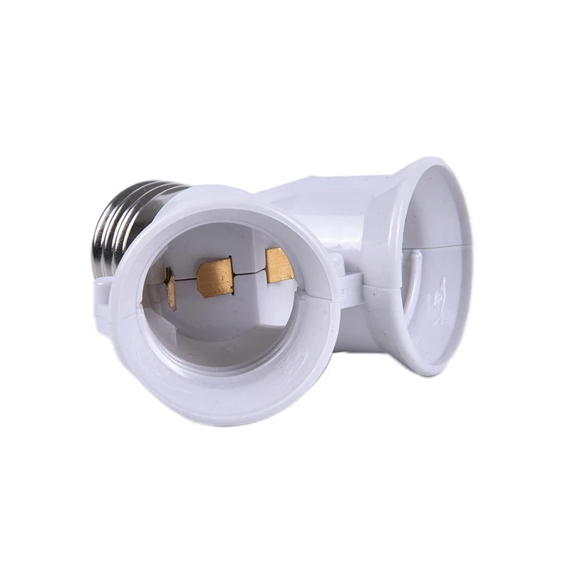 

1Pcs E27 To Dual E27 Lamp Holder Converter Socket Conversion Light Bulb Base