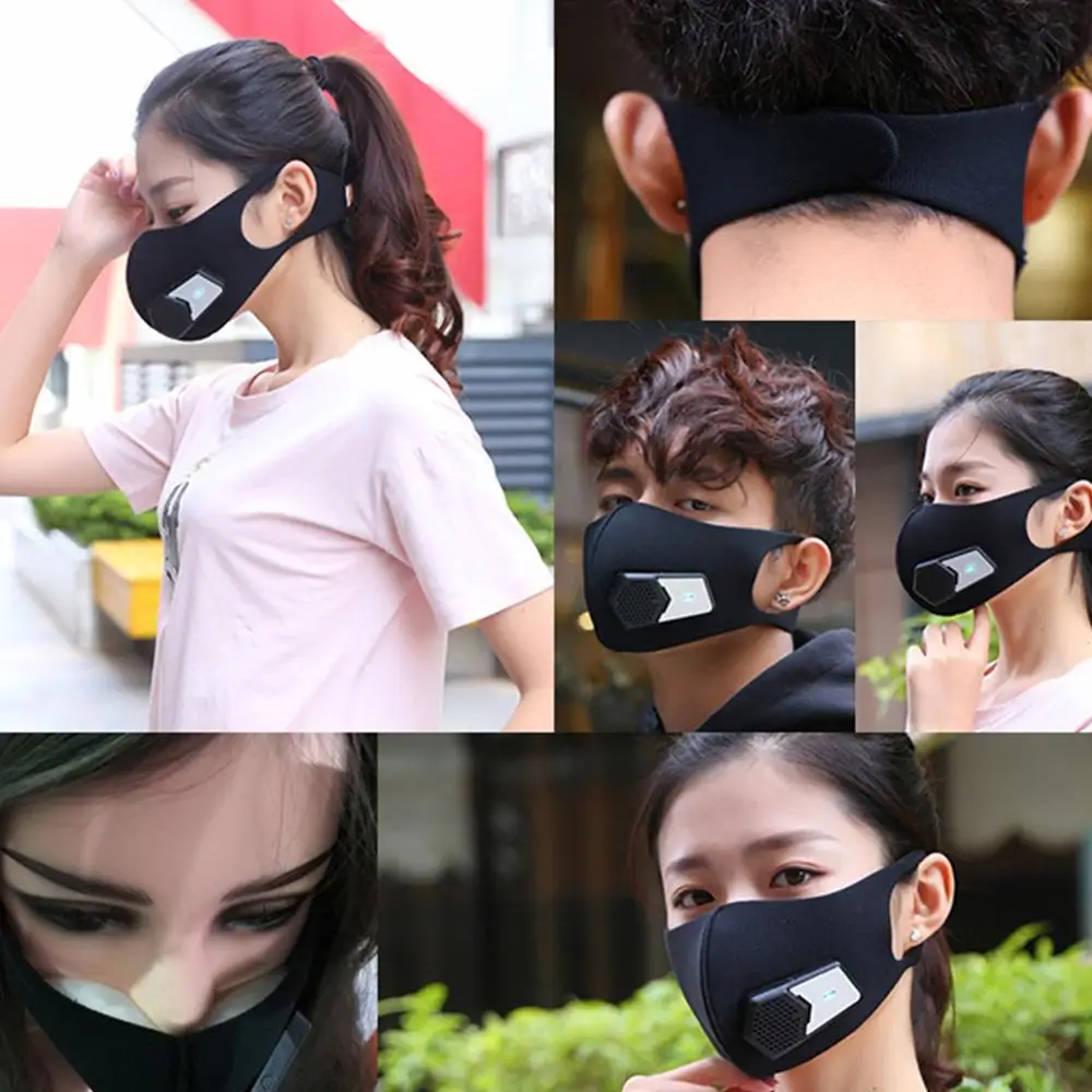 Умная электрическая маска для лица экономит маски умные езды на велосипеде |