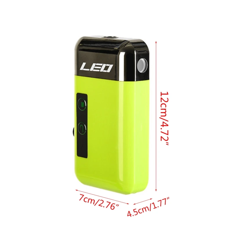 

Outdoor Fishing Oxygenation Air Pump Portable Smart Induction LED Light USB Intelligent Sensor Water Oxygen Pump High efficiency