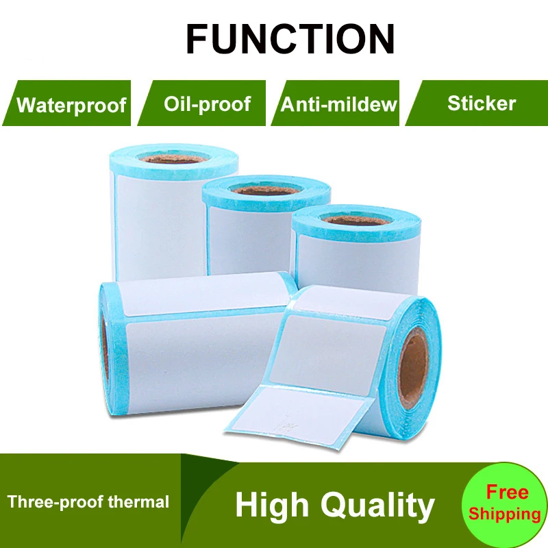Printer Stickers paper Thermal label paper for printer POS system paper for code label printing