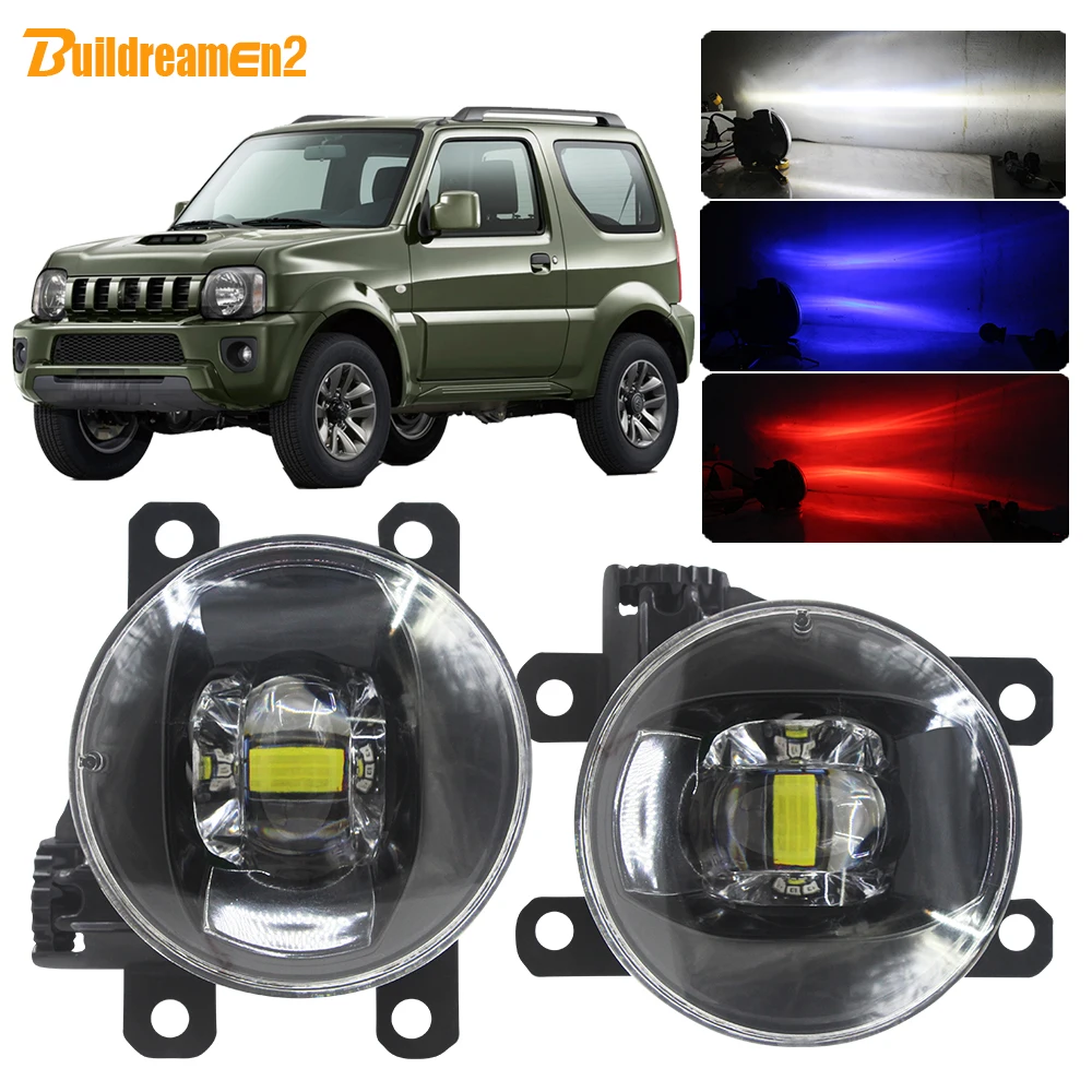 Buildreamen2 для Suzuki Jimny FJ 1998 2014 светодиодный противотуманный светильник на 4000LM с