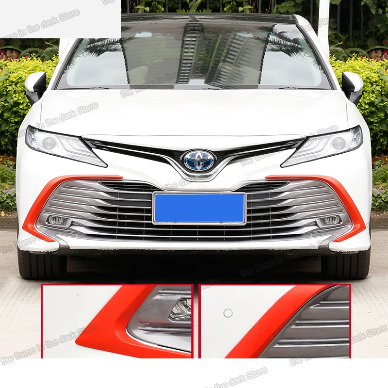 Передний боковой гриль из углеродного волокна Lsrtw2017 для toyota camry 2019 2020 2018 70 v70 xv70 trd
