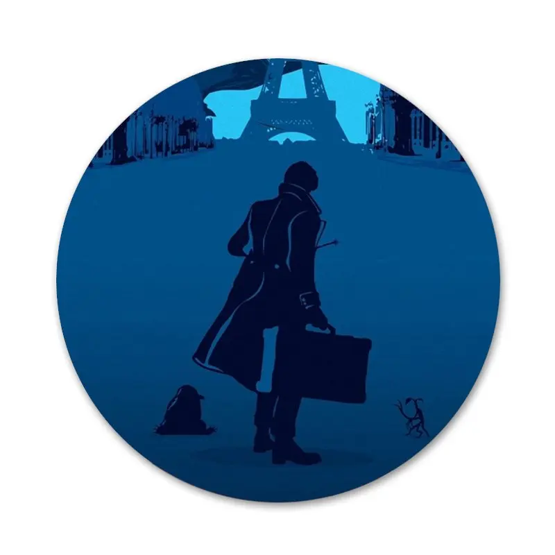 

Fantastic Beasts Icons Pins Badge Decoration Brooches Metal Badges For Backpack Decoration