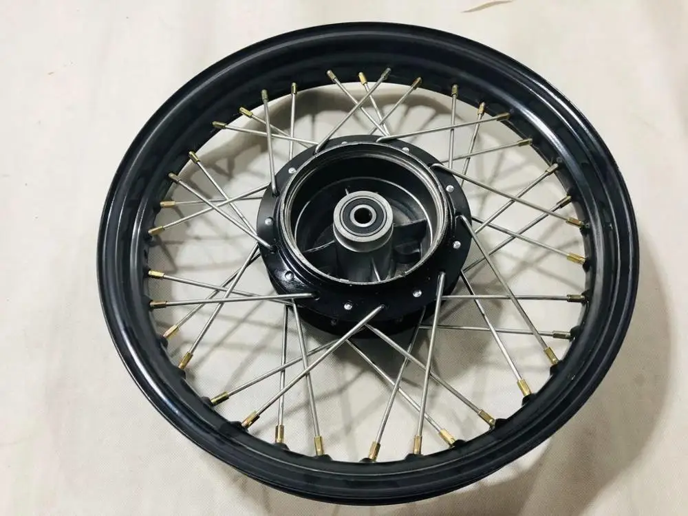 CG125 передние 2,15X17 задние 2,5x17 Черные мотоциклетные обода колеса