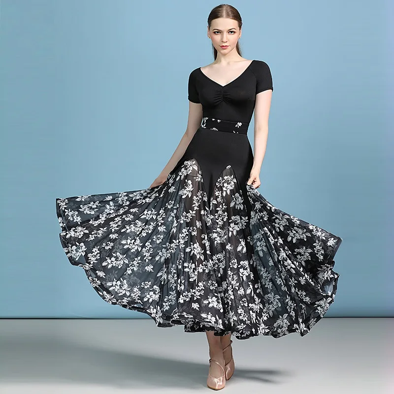 Длинное платье для бальных танцев стандартные платья танцевальные костюмы