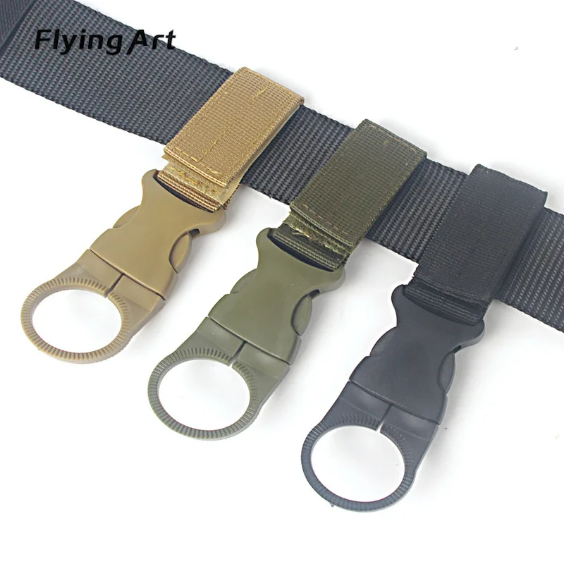 

Tactical Nylon Velcro Water Bottle Hanger Multi-functional Mountaineering Portable Water Bottle Quick Hang