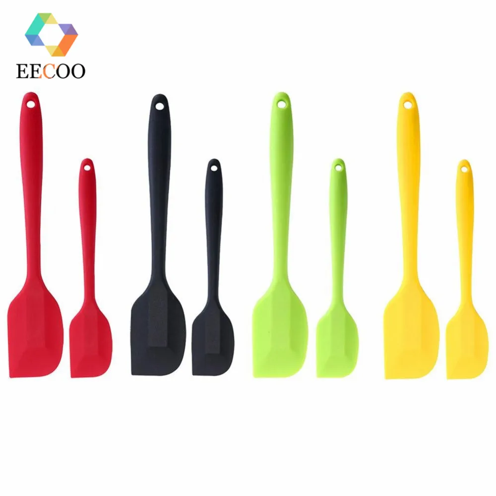 2 шт силиконовый крем масло торт шпатель скребок для смешивания теста кисточка