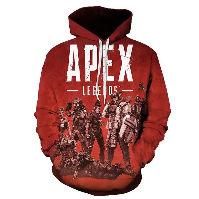 Apex legend Мужская/Женская толстовка с 3D пуловером Мужская и Женская Повседневная Толстовка с капюшоном осенняя и зимняя модная повседневная куртка - Цвет: WNT-267