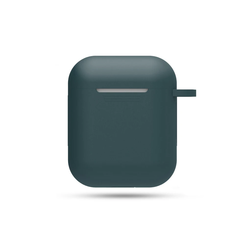 Blue color Чехол для наушников для Apple AirPods, чехол, настоящие беспроводные Bluetooth наушники для Air Pods, защитный чехол, аксессуары для AirPod - Цвет: Blue color