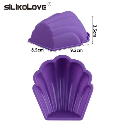 random color 288 SILIKOLOVE мини-силиконовая форма для торта Формы для выпечки миски Детские Хлеб пироги буханка антипригарный силиконовый Плесень лотки для выпечки кастрюли - Цвет: random color 288