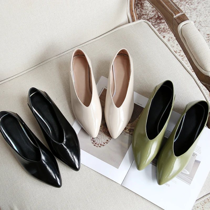 Dilalula женские офисные туфли осенние и весенние на среднем каблуке без шнурков из