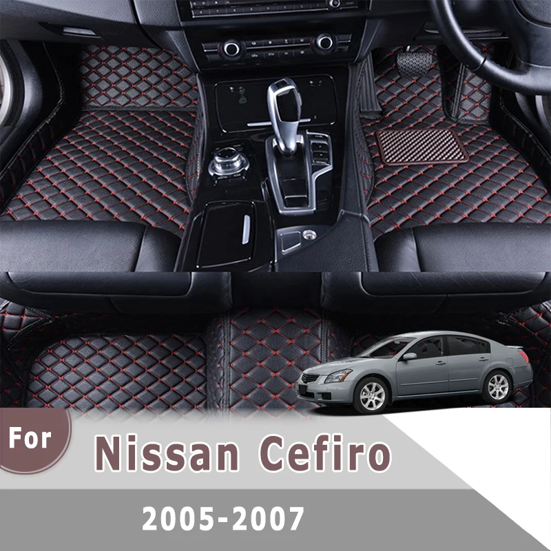 

RHD Carpets Car Floor Mats For Nissan Cefiro 2007 2006 2005 Styling Custom Accessories Custom Auto Foot Pads Decoration Cover