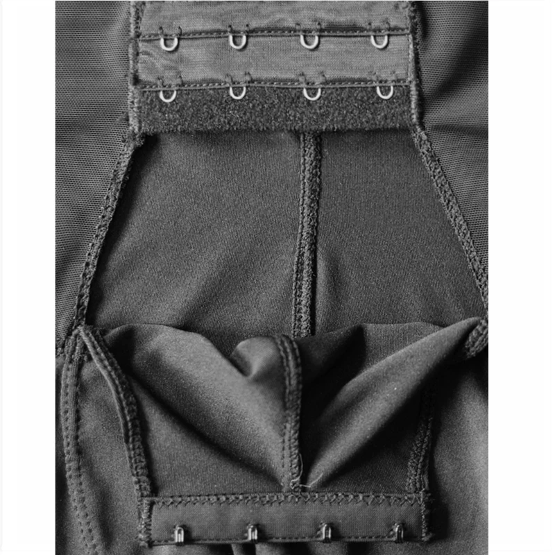 Тренажер для талии Мужская корректирующая одежда открытая промежность передняя