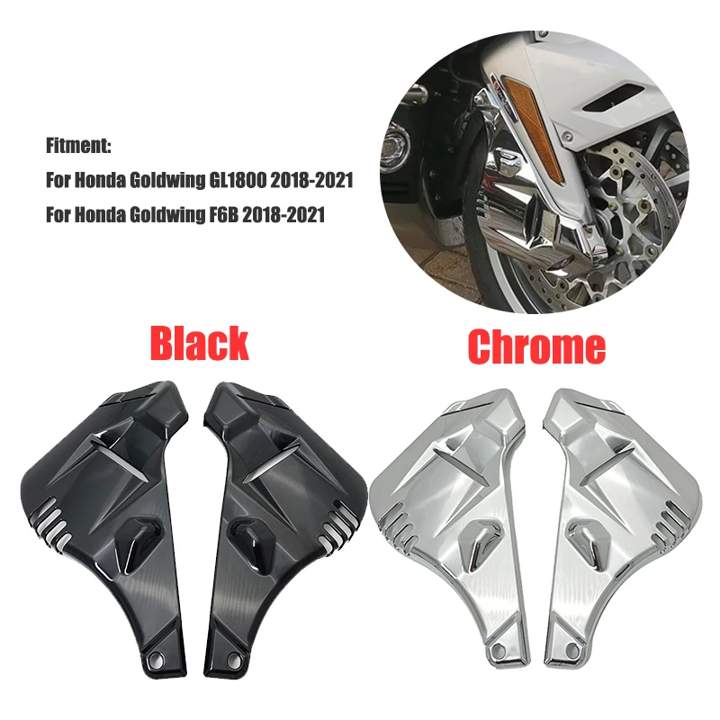 

For HONDA Gold Wing 1800 GL1800 F6C Goldwing GL-1800 2018 2019 2020 Motorcycle Front Brake Disc Rotors Covers Guard Protection