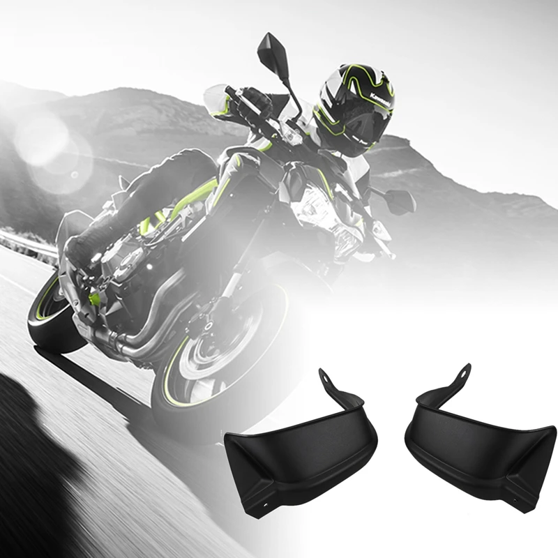 

Front Mudguard Fender Rear Extension with Handlebar Hand Guard Brake Clutch, for Kawasaki Versys 650 1000 Z900 12-17