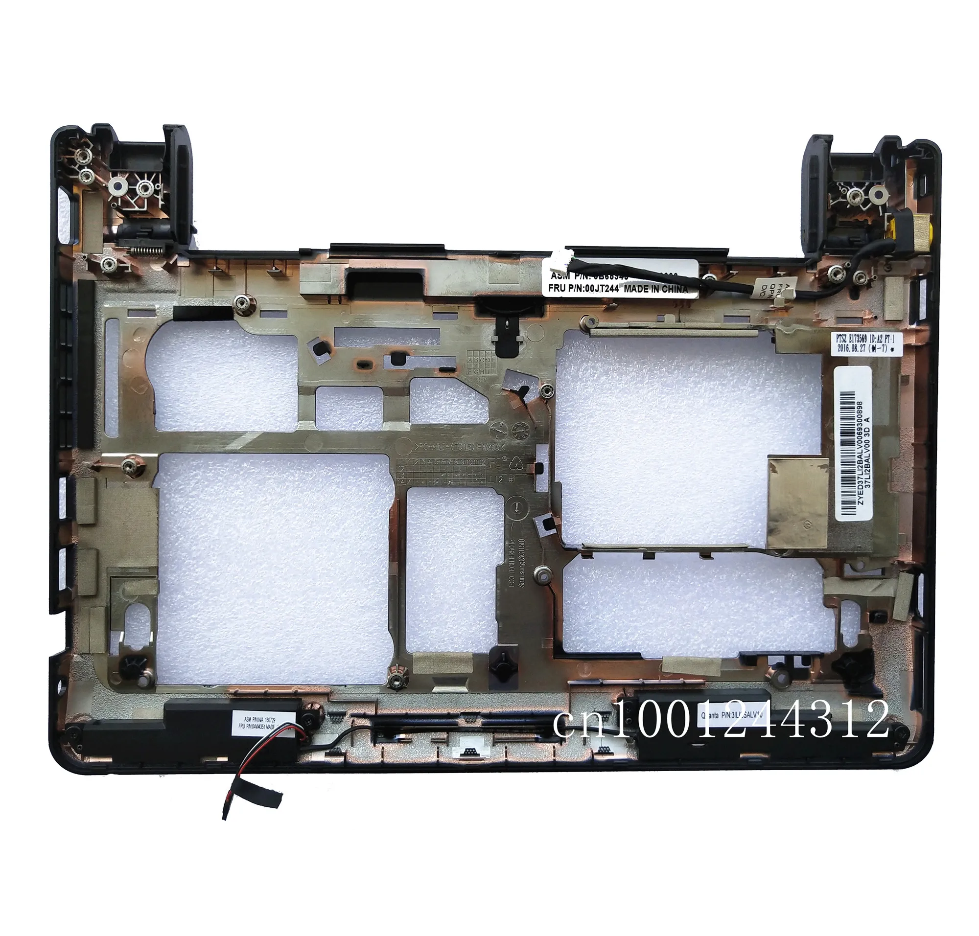 new oirginal lenovo thinkpad edge e130 e135 e145 lower bottom base case cover 04w4345 0b65943 00jt244 free global shipping