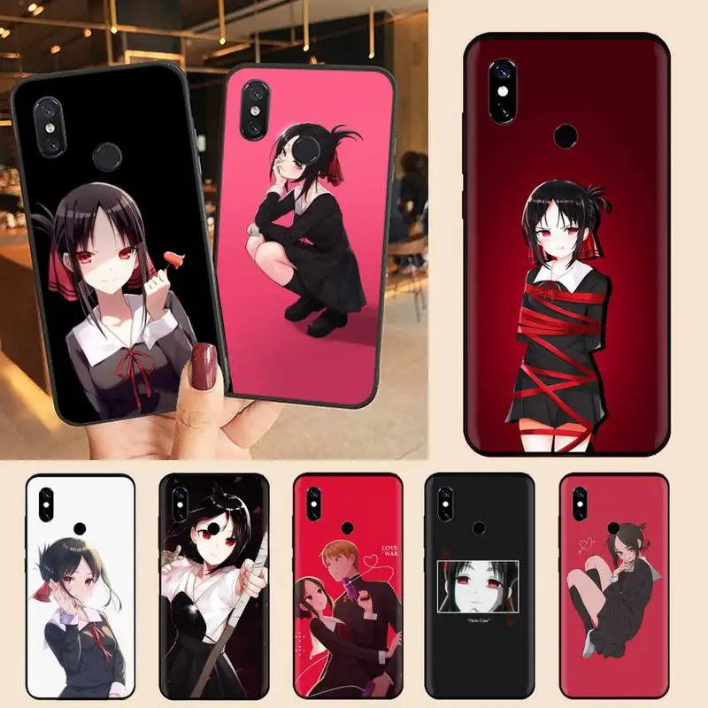 

Japan anime Kaguya Sama Phone Case For Xiaomi Redmi note 7 8 9 t max3 s 10 pro lite Luxury brand shell funda coque