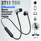 Беспроводные наушники XT11 Bluetooth 5,0, деловая Водонепроницаемая гарнитура, спортивные наушники, музыкальные наушники, работают на всех смартфонах, телефонах