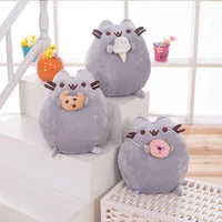 1pcs 15cm cute animal soft pillow cookie cat plush toys stuffed doll birthday presents for children kids bedroom