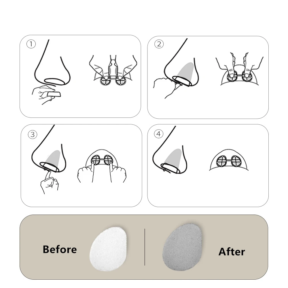 1 пара невидимых носовых фильтров защита от загрязнения воздуха пыльца маска