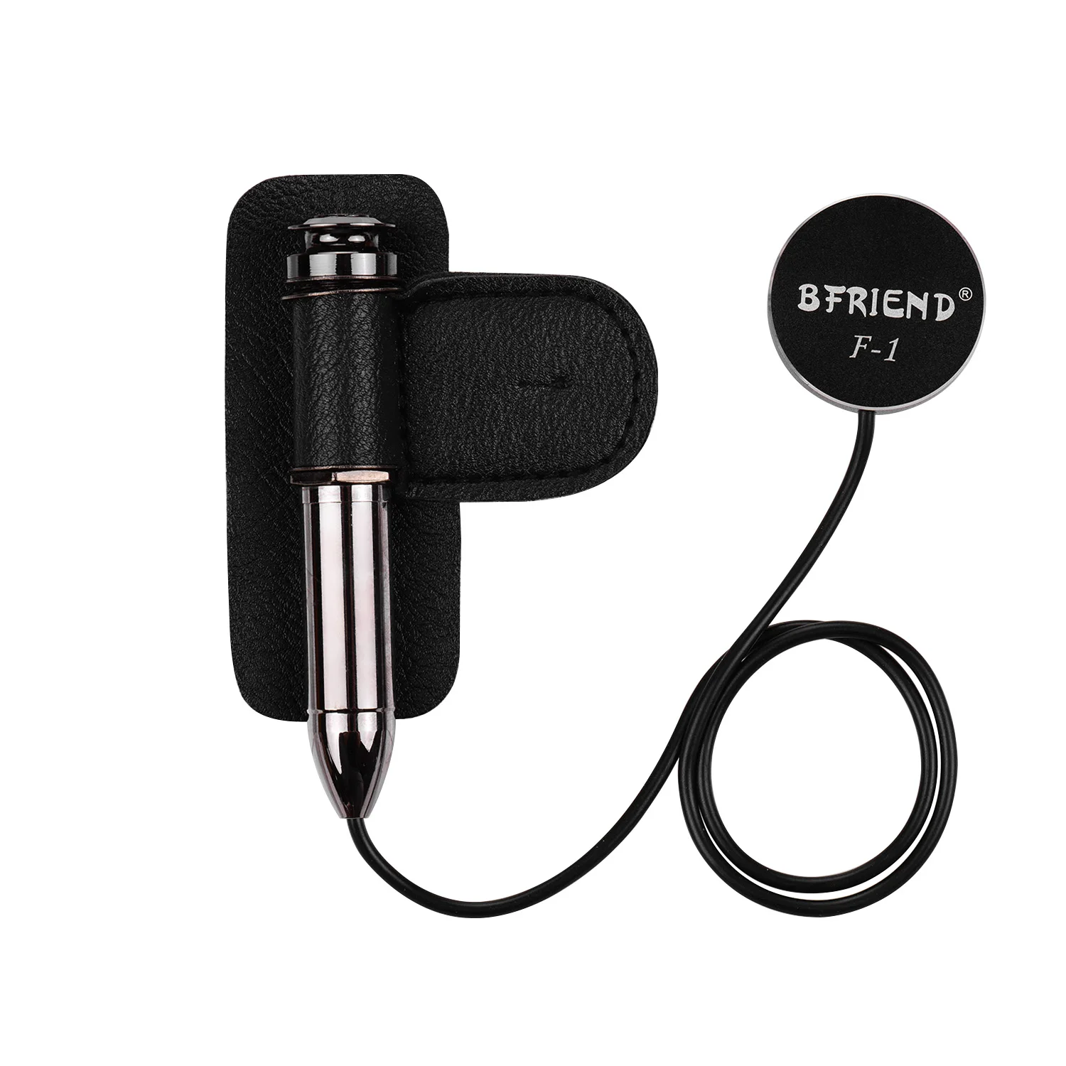 

Self-adhesive Acoustic Musical Instrument Pickup with 6.35mm Endpin Jack for Classic Folk Guitar Ukulele Violin Mandolin Banjo