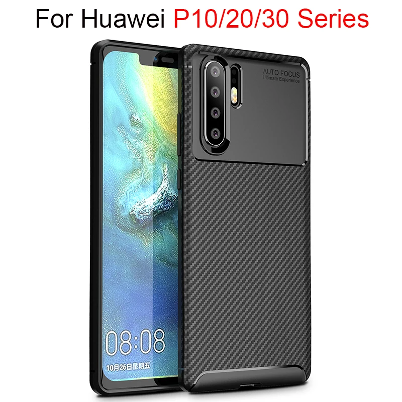 Чехол для телефона Huawei P10 P20 P30 Lite Pro защитный чехол аксессуары на Huawey P 10 20 30 Light P10lite