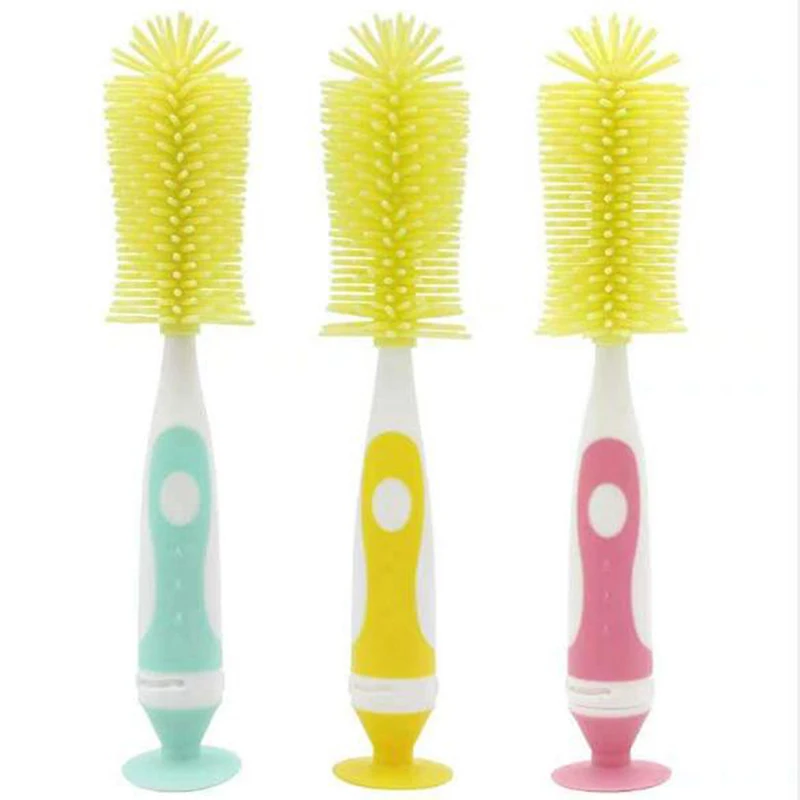 

Nipple Brushes Baby Bottle Brushes Spout Tube Teat Sponge Feeding Bottle Cleaning Brush Multifunctional Cup Brush