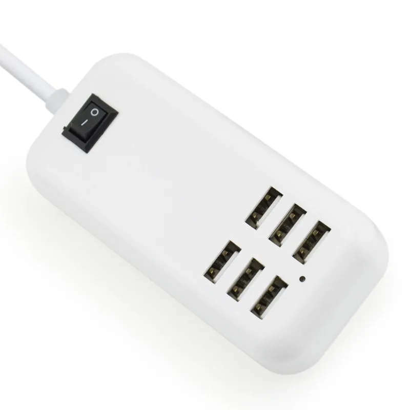 Зарядное устройство Faichoy с 6 USB портами 5 В/3 А|charger quick|us usb chargerusb charger |