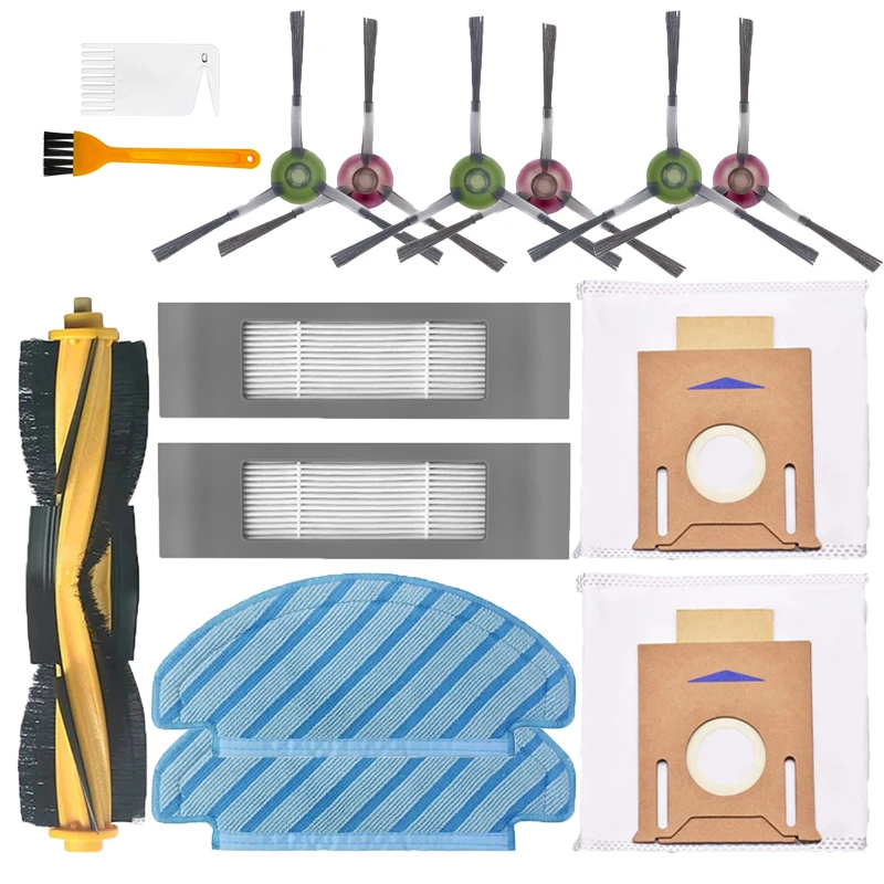 

Mop Cloth Main Side Brush Parts Replacement For ECOVACS Deebot T8 Max T8 AIVI Vacuum Cleaner Dust Bags Hepa Filter Accessories