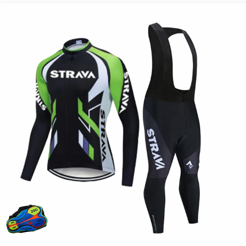 

Трикотажный комплект для велоспорта STRAVA Pro, дышащая рубашка с коротким рукавом и шорты с гелевыми подушечками, комплект, летняя одежда для в...