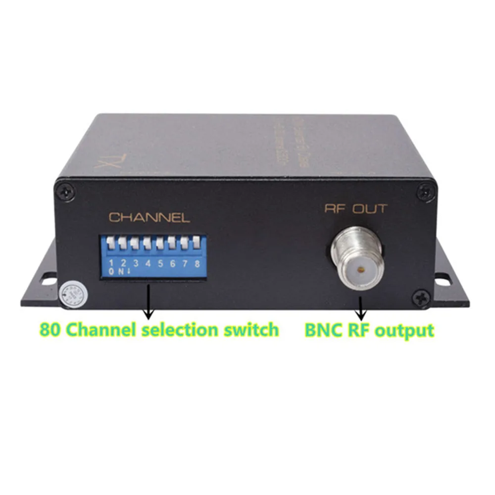 HDMI в DVB T модулятор конвертер адаптер HD1080P передатчик 80 каналов РЧ коаксиальный